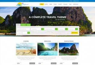 Trendy Travel – Premium Responsive Tour Package WordPress Theme