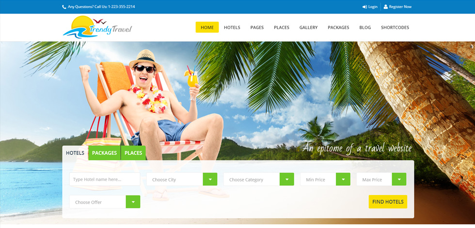 Home page