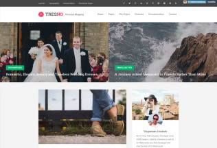 Tresno – Premium Responsive Personal Blog Tumblr Theme
