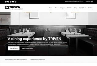 Triven – Premium Responsive Restaurant & Winery WordPress Theme