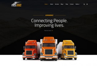 Trucking – Premium Responsive Logistics and Transportation WordPress Theme