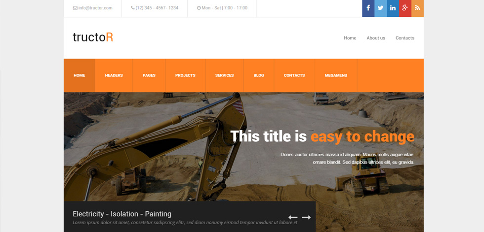 Home page