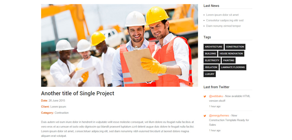 Project detail