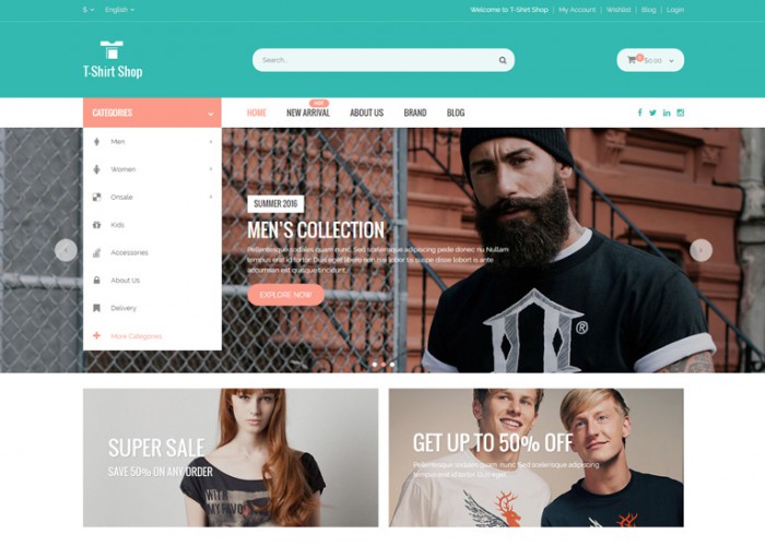 Tshirt – Premium Responsive Prestashop Theme
