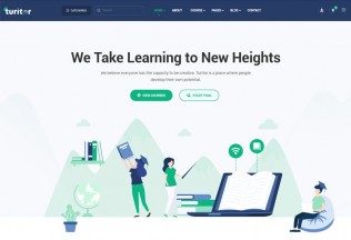 Turitor – Premium Responsive Education WordPress Theme