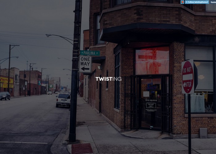 Twisting – Premium Responsive Portfolio Tumblr Theme