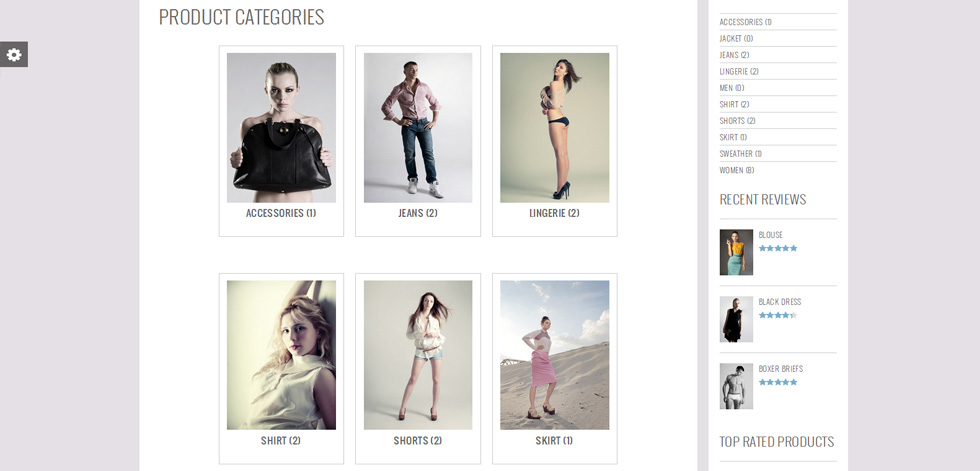 Category page