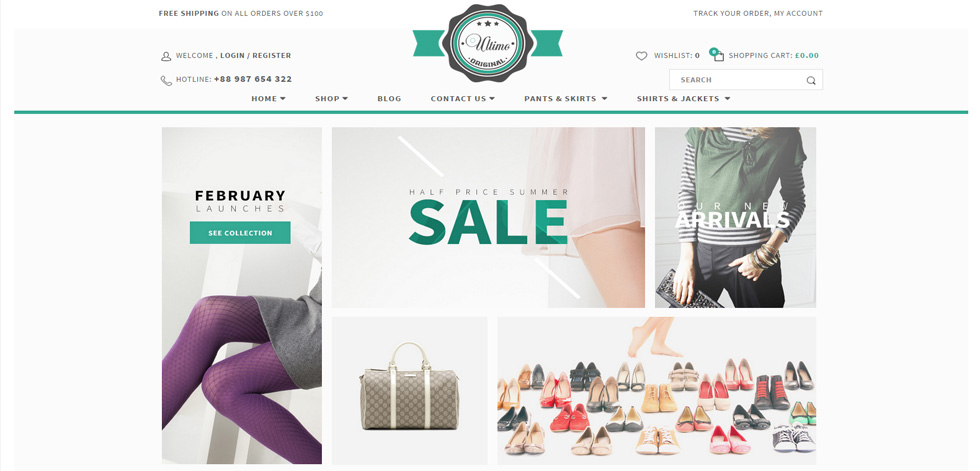Home page