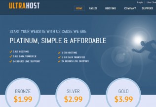 UltraHost – Joomla Premium Responsive Template
