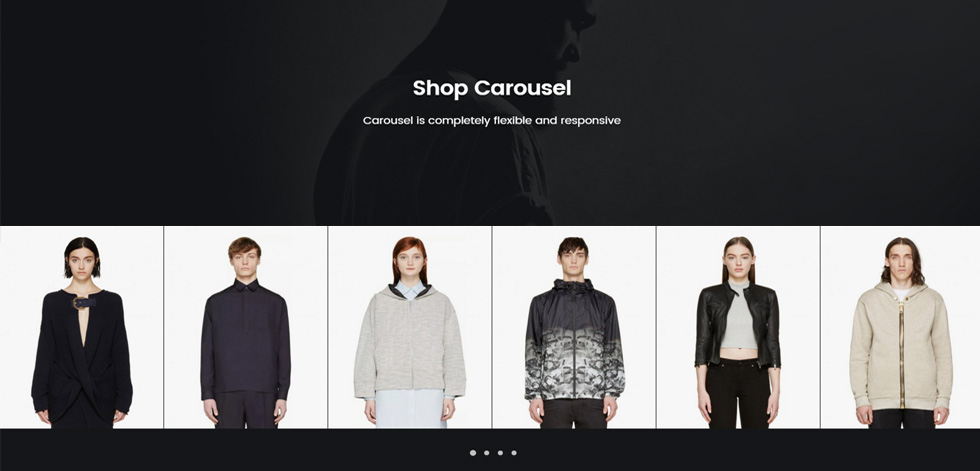 Shop page