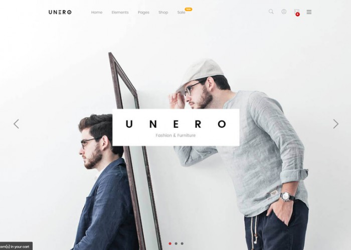 Unero – Premium Responsive Minimalist Magento 2 Theme