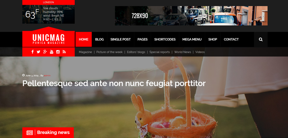 Home page