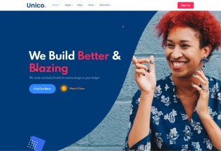 Unico – Premium Responsive Multipurpose HTML5 Template