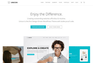 Unicon – Premium Responsive Design-Driven Multipurpose WordPress Theme