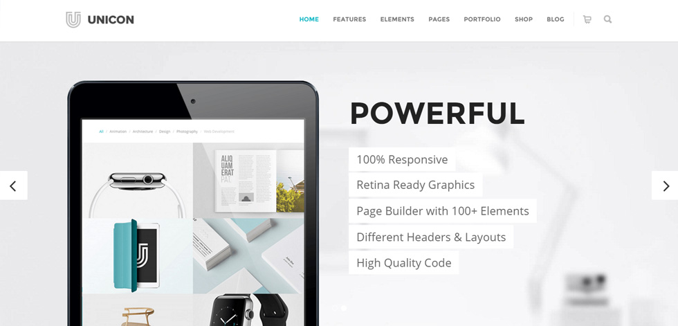 Home page