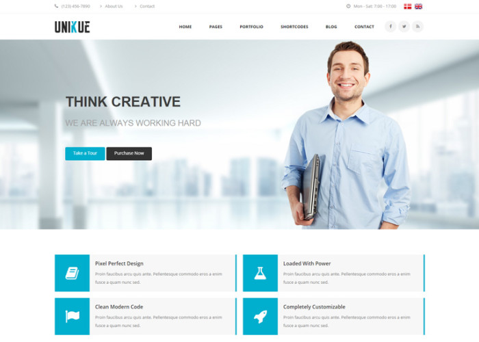 Unikue – Premium Responsive Multi-Purpose Drupal Theme