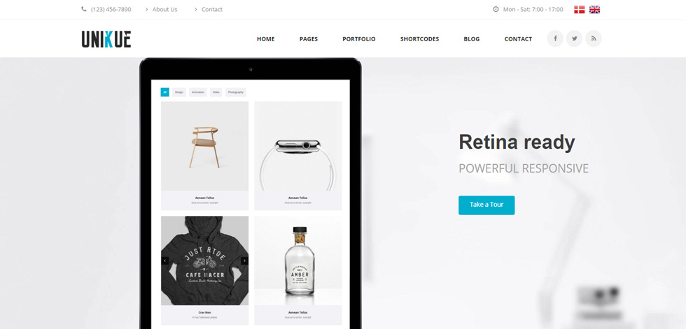 Home page