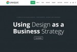 Unique – Premium Responsive Parallax One Page HTML5 Template