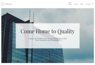 Upbuild – Premium Responsive Architecture Firm WordPress Theme
