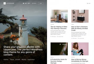 Uppercase – Premium Responsive Blog WordPress Theme