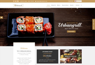 Urbanrgill – Premium Responsive Restaurant HTML5 Template