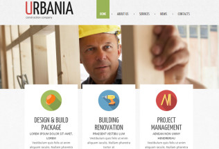 Urbania – Premium Responsive Construction Company Drupal Theme
