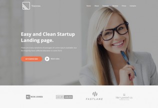 Vanessa – Premium Responisve Easy Startup App Landing Page Drupal 8 Theme