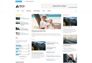 Vecas – Premium Responsive Magazine News Drupal Theme