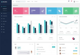 Velonic – Premium Responsive Admin Dashboard HTML5 Template