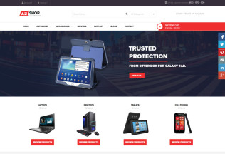 Ves AZ Shop – Premium Responsive Multipurpose Magento Theme