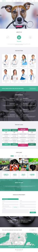 Best Responsive HTML5 Veterinary Templates in 2015