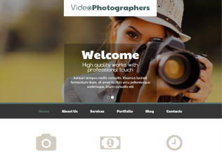 VideoPhotographers – Premium Responsive Video Photo Drupal Theme