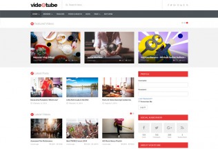 VideoTube – Premium Responsive Video WordPress Theme
