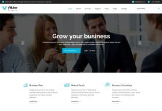 Viktor – Premium Responsive Corporate Muse Theme