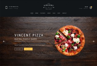 Vincent – Premium Responsive Cafe HTML5 Template