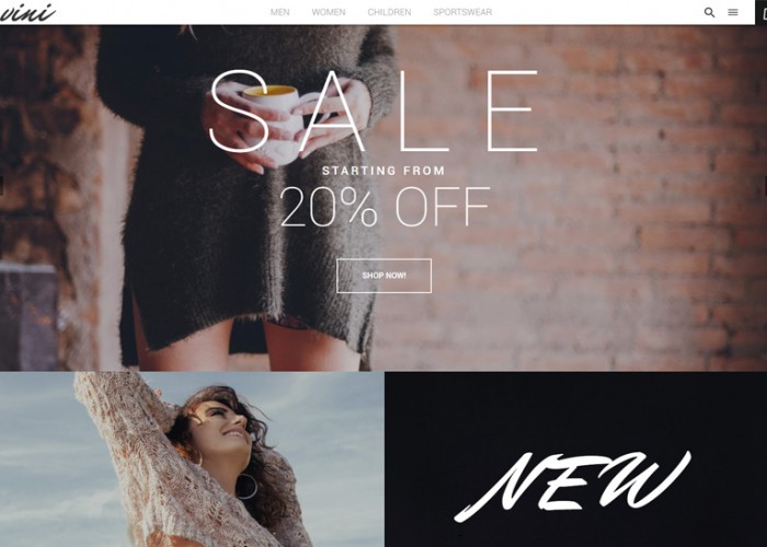 Vini – Premium Responisve Fashion Shop Magento Theme