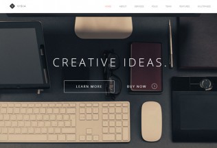 Visia – Premium Responsive One Page Parallax Portfolio Joomla Template