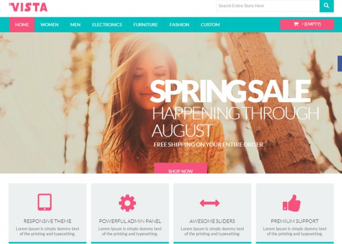 Vista – Premium Responsive PrestaShopTheme