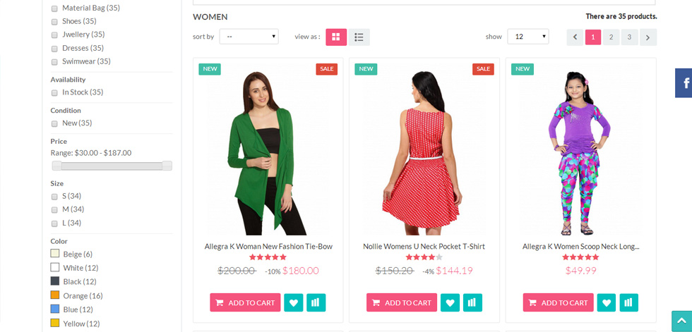 Category page