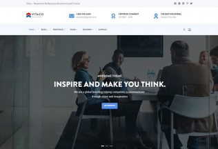 Vitaco – Premium Responsive Business Drupal 8 Theme