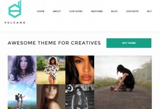 Vulcano – Premium Responsive Blog & Portfolio WordPress Theme