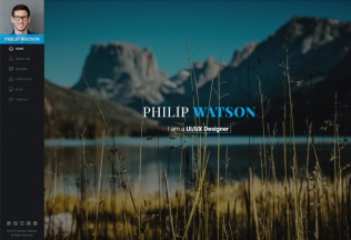 Watson – Premium Responsive Resume, CV, Portfolio HTML5 Template