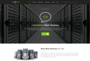 WebHosty – Premium Responsive Hosting HTML5 Template