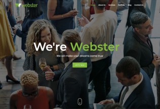Webster – Premium Responsive Multipurpose HTML5 Template