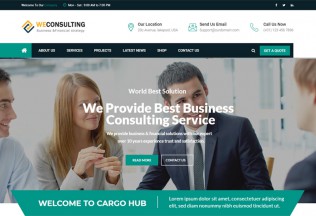 WECONSULTING – Premium Responsive Bootstrap Drupal 8.5 Theme