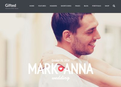 5+ Best Responsive HTML5 Wedding Templates 2015