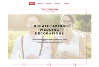 Wedplancia – Premium Responsive Wedding HTML5 Template