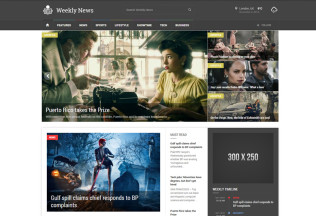 WeeklyNews – Premium Responsive News/Magazine WordPress Theme