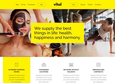 Best Wellness WordPress Themes 2017