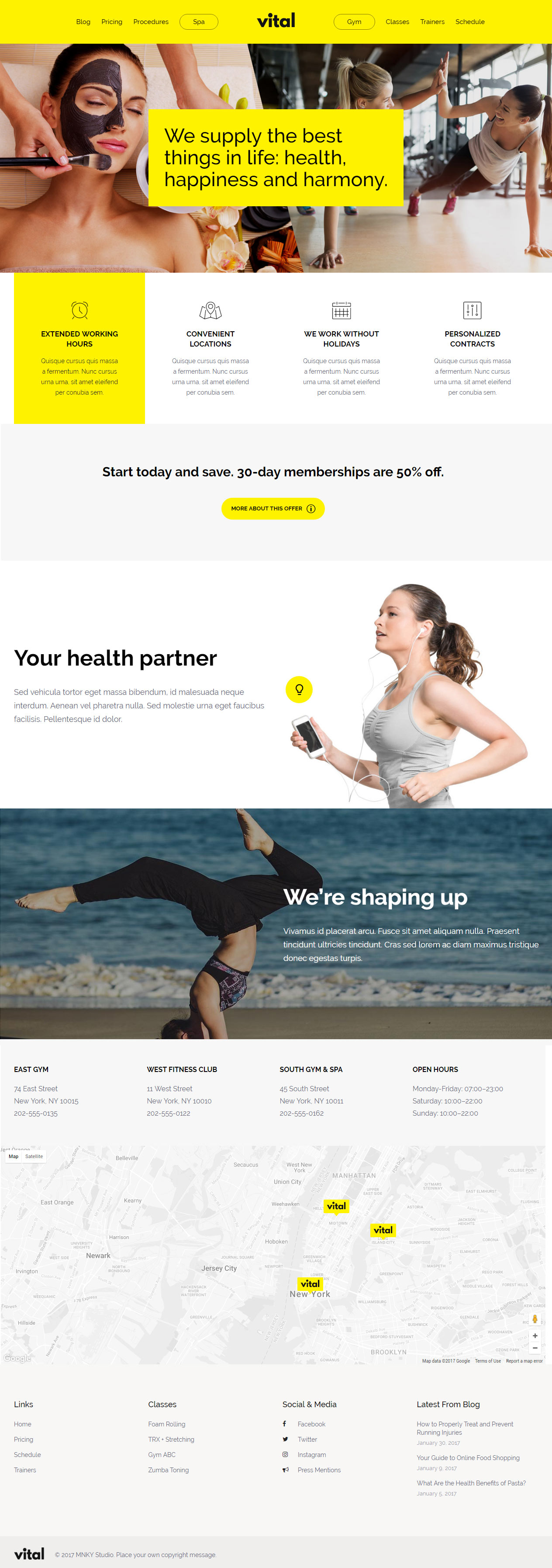 Vital Best Wellness WordPress Themes
